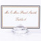 Ele & GANT 12 Diamant Tischkartenhalter 40 mm farblos