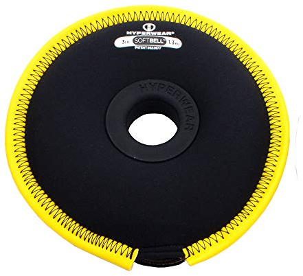 Hyperwear SoftBell Soft Hantelscheiben 1,3 kg Gelb | für individuelle Handgewichte und für SoftBell System von verstellbaren Hanteln, Soft Kettlebell, Soft Barbell | Gewichte für Übungen
