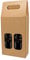 My Custom Style 3 scatole Cartone Valigetta Porta Vino da 2 Senza Stampa