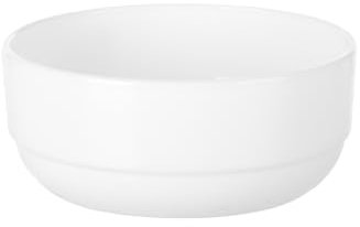 BORMIOLI ROCCO 6108512 Schale Buffet Small aus Opalglas, weiß, 12 x 5 cm, 40 cm, Glas