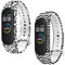 WD&CD Lot de 2 Bracelet Compatible pour Mi Band 3/ Mi Band 4, Bracelet de Remplacment en TPU Silicone Réglable Sport Accessoire Compatible pour Xiaomi Mi Band 3/Mi Band 4 (Léopard, Zèbre)
