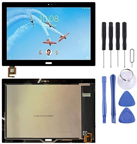Mobile phone repair spare parts LCD Screen and Digitizer Full Assembly for Lenovo Tab 4 Plus TB-X704 TB-X704L(Black) (Color : Black)