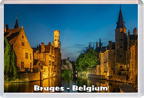 Bruges - Belgium - Fridge Magnet 96 x 67 mm Jumbo BBSM1894