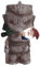 Funny Guy Mugs Garden GNOME Statue - Tiki and A GNOME - Indoor/Outdoor Garden GNOME Sculpture for Patio, Yard or Lawn
