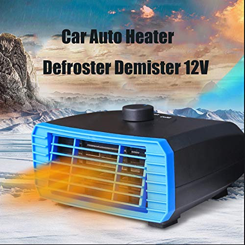 Chauffage de véhicule Riloer 12V - Ventilateur de refroidissement de dégivreur de chauffage de voiture - Convient aux types généraux de voitures - Purification de l'air - Chauffage rapide
