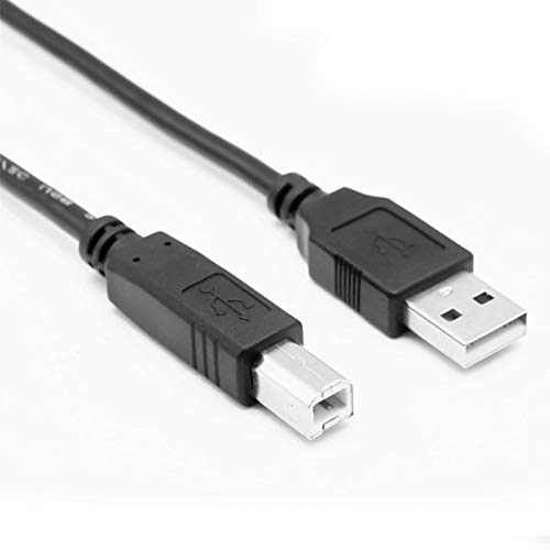 Replacement USB Cable Power Cord for Blue Snowball MIC Microphone (Black)