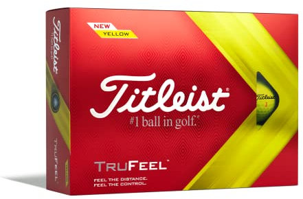 Titleist TruFeel Golfbälle, Gelb