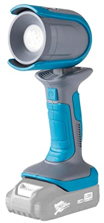 Ferrex 20 V Akku Handstrahler Leuchte Lampe 500 Lumen Dimmfunktion Schwenkfunktion 5W Neu Ovp OHNE AKKU und LADEGERÄT 20/40 Volt 5,0Ah/2,5Ah [Energieklasse A+]