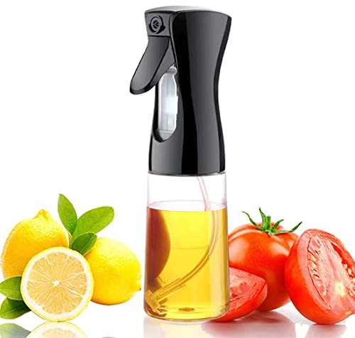 Teegxddy Inyector Inyector de freidora de aire. Botella de spray de aceite de cocina de 200 ml. Atomizador de aceite comestible. pulverizador de alimentos