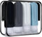 Flacons De Voyage en Silicone, 4 Pièces Flacon Voyage kit Avion Réutilisable et Étanche Contenant de Bouteilles de Voyage Accessoires,Lotion, Shampoing, Cosmétiques, Produit Toilette Voyage sans BPA