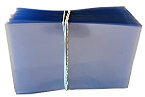 Perforiertes Schrumpfband für Gewürzgläser, kleine Gläser, Kosmetikgläser und mehr, 94 x 56 mm, transparent, 250 Stück