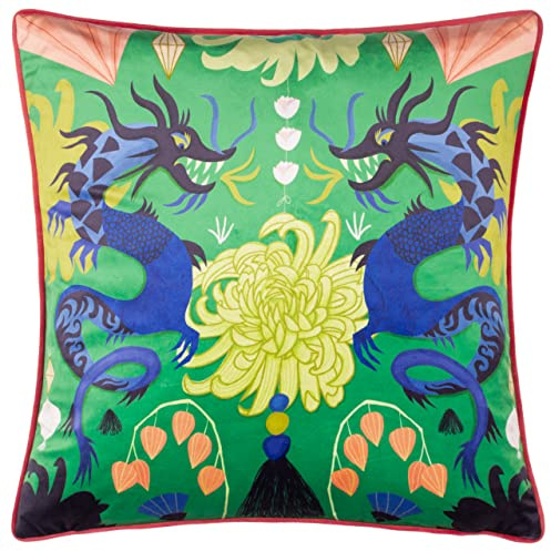 Kate Merritt Dragons Cushion Cover, 50 x 50cm