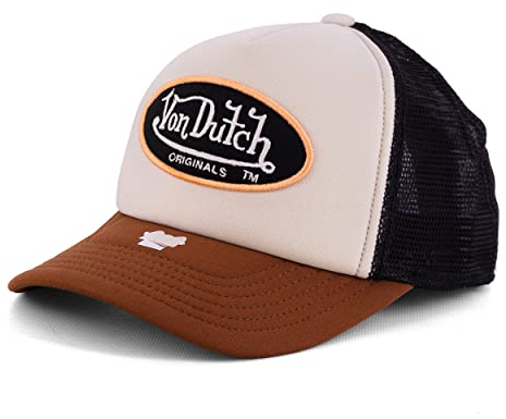 Von Dutch Trucker Tampa Snapback Cap beige braun