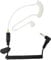 PROMAXPOWER Ohrhörer Schallschlauch 3,5 mm 1 Pin nur Hören, Schallschlauch Kompatibel mit Lautsprechermikrofonen, Transceivern und ähnlichen Geräten mit Einer 3,5 mm Buchse. Headset Funkgerät Schwarz