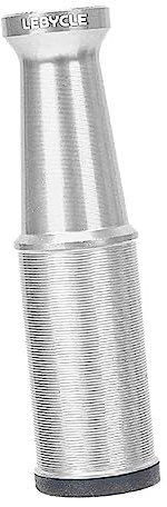 Qianly Fahrrad Schaltwerkschutz, Gepäckträgerschutz, Schutz für Das Schaltwerk Am Mountainbike, Multifunktionales Fahrradzubehör, Silberner Schnellspanner, 8,4x2,2cm