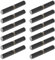 TSSS 12 Stück 100 mm Aufschweißscharniere, schweißbare Kohlenstoffstahl, abnehmbare für Schwingtüren, Anhängerrampen, Scharnierstiftdurchmesser: 8 mm