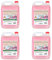 Pack 4 garrafas gel de ducha almendras 5 litros - total 20 litros - fórmula nutritiva con pH neutro para todo tipo de piel - uso frecuente en hoteles, gimnasios o colegios - Intercabo