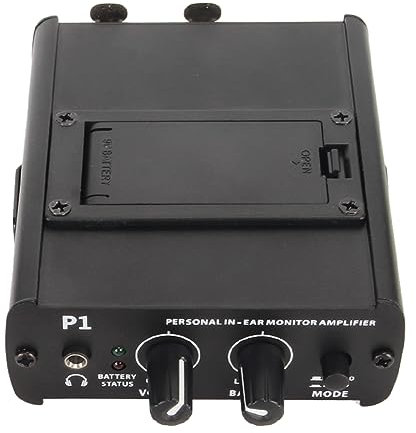 FLEXMAN Headphone Amplifier, Dual Xlr Inputs 3.5mm Output Stereo Passive Mixer, 3.9 X 3.5 X 1.4 Portable Mini Studio Headphone Amplifier Mixer with Volume Balance Control Knobs