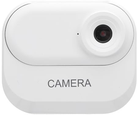 Oreilet Cat Camera Collar, HD 1080P Dog Tracker Collar Sport Action Camera with 0.96 Inch Screen, Video Records, Body Camera for Cats Dogs Outdoor Indoor Birthday (White)