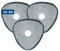 kör4u Wischpads Mikrofaser 3er Set – Waschbar bis 60°C, wiederverwendbar, für alle Böden (Holz, Laminat, Fliesen, PVC), effektive Staub- & Schmutzaufnahme