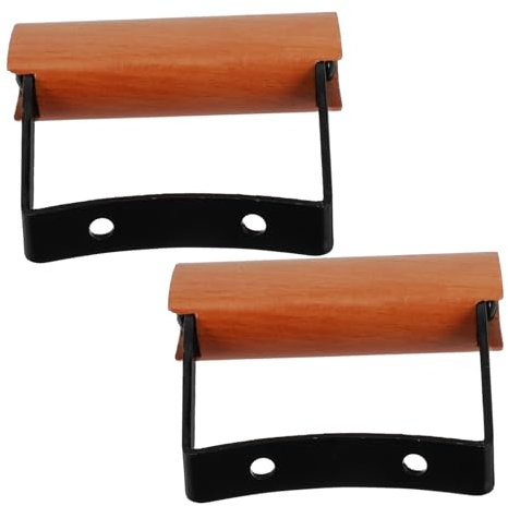 TOPBATHY Poignée De Pot Accessoires D'autocuiseur Pièces Détachées Pour Autocuiseur Hawkins Pot Poignées Latérales Courtes Poignée De Wok Remplacement Des Poignées De Casseroles Bois