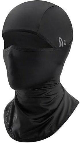 Sturmhaube Motorrad, Winddichte Balaclava, Atmungsaktive Sommer Sturmhaube, Motorrad Maske für Herren, Fahrrad Mütze unter Helm, Schutzmaske für Outdoor-Aktivitäten