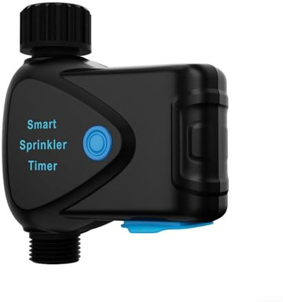 Utilisation efficace de l'eau avec minuterie d'arrosage WiFi Tuya et compteur d'eau intégré