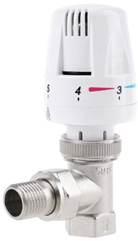 yomoe Thermostatventil Heizkörperventil Fußbodenheizung Temperaturregelung Thermostatventil DN15
