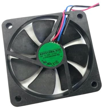 Ventilateur de refroidissement AD0612MX-G76 60x60x10mm 6cm DC 12V 0,13a 3 fils for refroidissement de boîtier PC