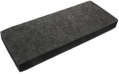 UKCOCO Vibration Damping Pad for Subwoofer Polyester Sound Absorbing Mat Suitable for Home Theatre and Entertainment Rooms 15.75X7.87X2.05In