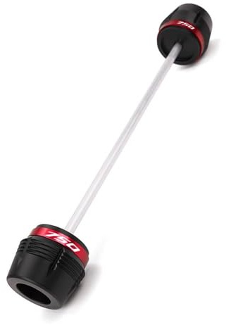 Tamponi Paratelaio Per Moto Per CB750 Hornet 750 CB 2025 Moto Scarico Paratelaio Ruota Forcella Slider Asse Crash Caduta Protezione(Front-Red)