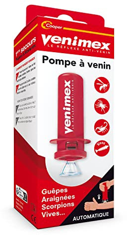Venimex - Pompe à venin Automatique - 1ers secours Piqûres & Morsures