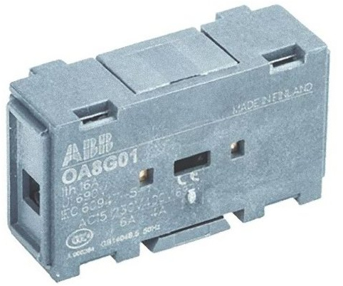 Abb-entrelec oa8g01 Hilfskontakt