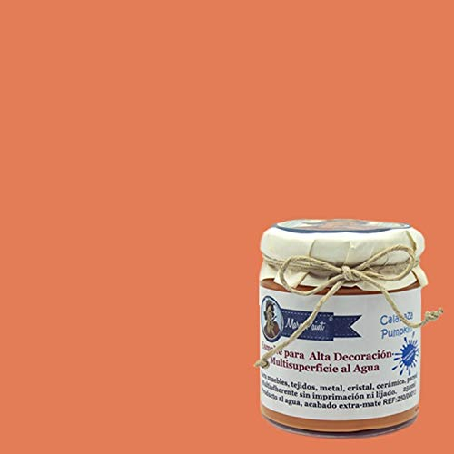 Pintura Multisuperficie al agua Mate efecto Chalk 250 (Calabaza)