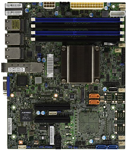 Supermicro FlexATX SoC with Intel Xeon processor D-1518 2.2GHz 4-Core, FCBGA 1667 Motherboard X10SDV-TP8F-O