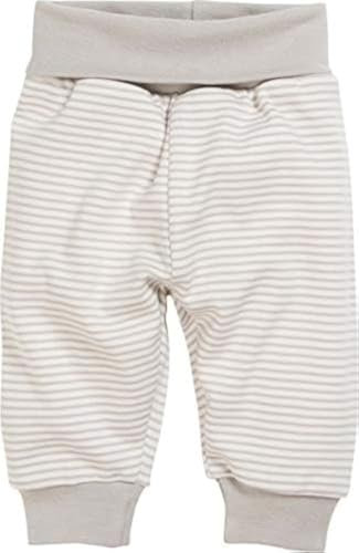Playshoes Sweat-Hose Jogginghose Unisex Kinder, Natur Ringel ,56