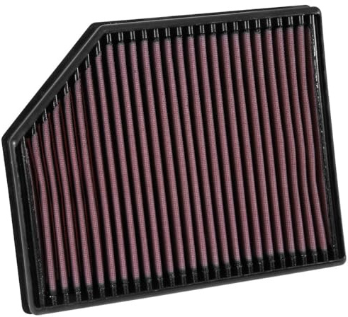 K&N Engine Air Filter: High Performance, Premium, Washable, Replacement Filter: Compatible with 2016-2019 Volvo (S90, S90 II, V60, V60 II, V90, V90 Cross Country, V90 II, XC60 , XC 60 II), 33-3065