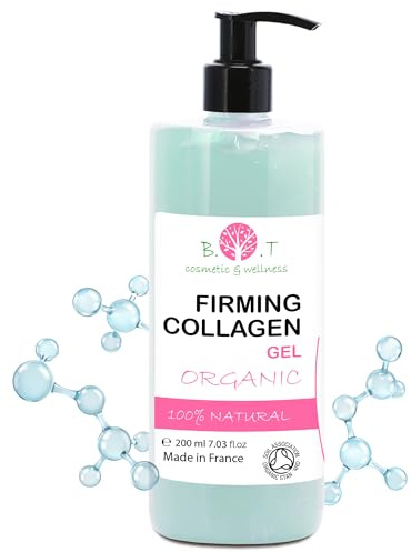 Bio-Active Collagen Gel Expert Formula All in One - Anti Aging Skincare for Men & Women Lifting Elastin Gel Acne Skin Booster Anti Stretch Marks Face & Body 200 Ml