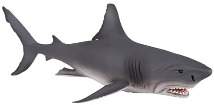 MOJO White Shark Large Sealife Animal Fish Model Toy Figure