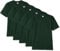 Fruit of the Loom Men's Super Premium Short Sleeve T Shirt, Bottle Green, XL UK