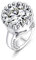 CHAMOON Charm-Anhänger White Crystal Kristall Stein 925 Sterling Silber 11006-1