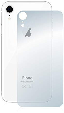 BROTECT Schutzglas für Apple iPhone XR (Rückseite) Schutzfolie Made in Germany Panzer Folie Glas Displayschutz [Kratzfest 9H, Anti-Fingerprint]