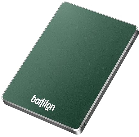 BAITITON 1TB SSD 3D NAND Flash 2,5 Pouces SATA III Disque SSD Interne 1To