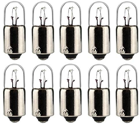 cyclingcolors Hintere Stopplampe, BA9S, 6V, 4W, Packung mit 10