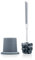 SAUBA LOOWY Classicline Toilet Brush without Bristles, Set Grey/Dark Grey