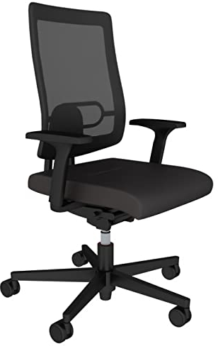 Sedus Black Dot bd-122 Schreibtischstuhl mit Netzrücken (Schwarz)