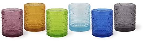 Excelsa Aurora Set 6 Bicchieri Multiuso, Vetro