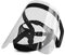 HAIMER 1x Face Shield Schutzmaske Model 2 (0,75 mm starkes Visier)