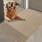 COSY HOMEER Nonslip Door Mats Indoor, 80 x 120cm Washable Dirt Trapper Welcome Front Doormat for Entryway Room Hallway, Absorbent Indoor Floor Mat for Muddy Shoes & Pets and Dogs, Beige