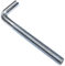 AERZETIX - C48195 - Satz von 10 Schraubhaken hakenschraube metalle mit metrischem gewinde M6x60mm - winkelhaken - haken in form von L - schraubhaken zum aufhängen